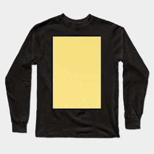 Yellow vinyl texture Long Sleeve T-Shirt